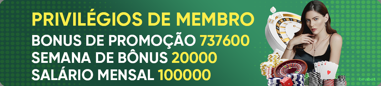 Cashback VIP brabet - reembolso semanal